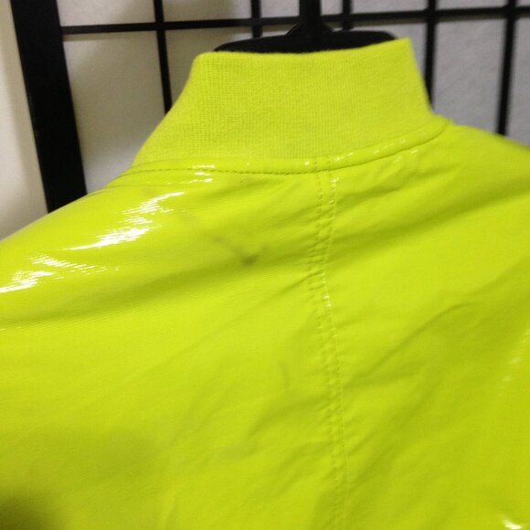 Donated| *****New lightweight jacket, neon full front zipper side pockets puffer - Picture 10 of 16
